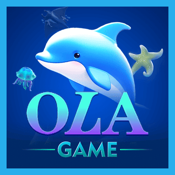 Imagem promocional da OLAGAME mostrando a plataforma e suas vantagens